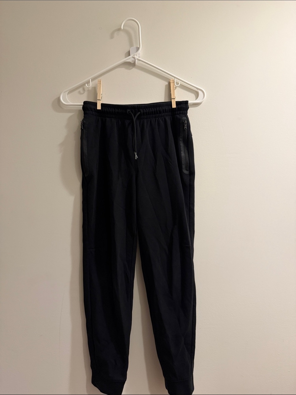 Old Navy Black Jogger Pants for Kids with Drawstring